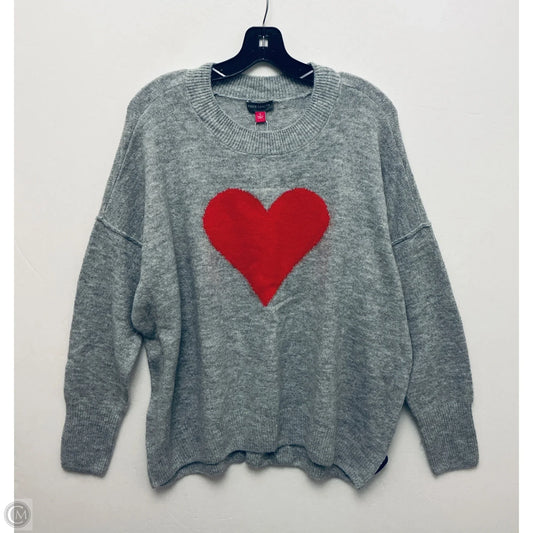 Sweater By Vince Camuto In Grey, Size: L