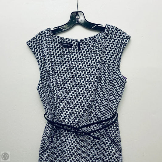 Dress Work By Jones New York In Blue, Size: L