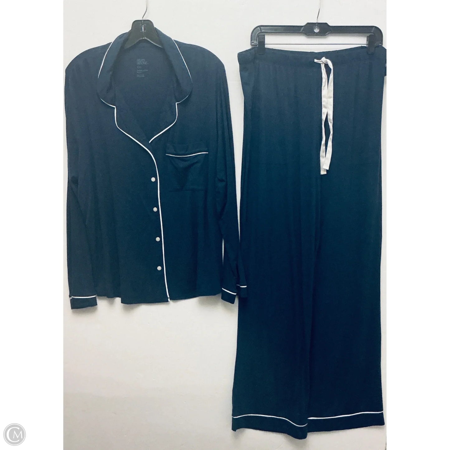 Pajamas 2pc By Stars Above In Navy, Size: Xxl