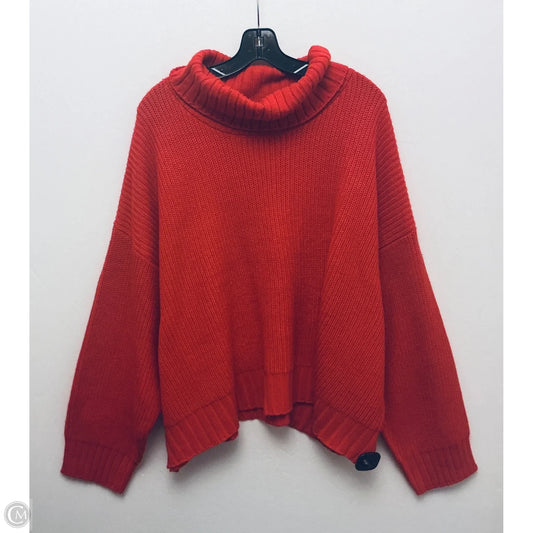 Sweater By Future Collective In Red, Size: 4x