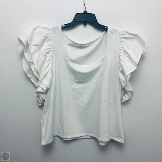 Top Short Sleeve By A New Day In White, Size: 2x