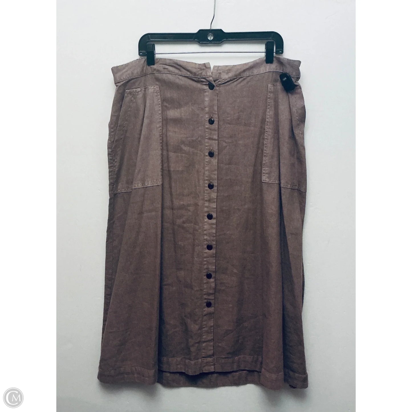 Skirt Maxi By Universal Thread In Brown, Size: Xxl