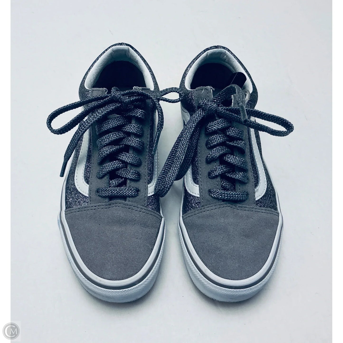 Shoes Sneakers By Vans In Grey, Size: 7