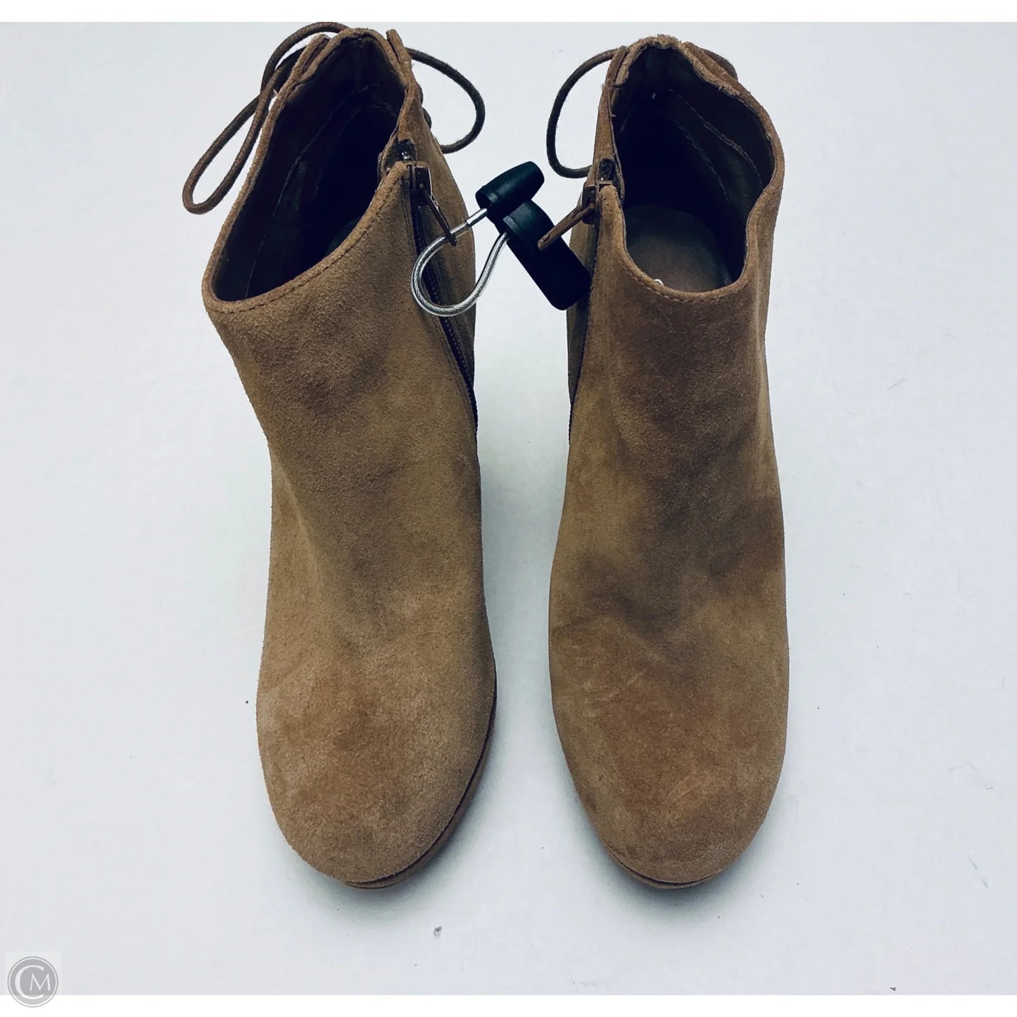 Boots Ankle Heels By Gianni Bini In Tan, Size: 8.5