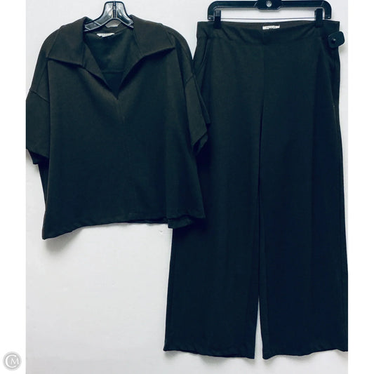 Pants Set 2pc By Max Studio In Green, Size: L