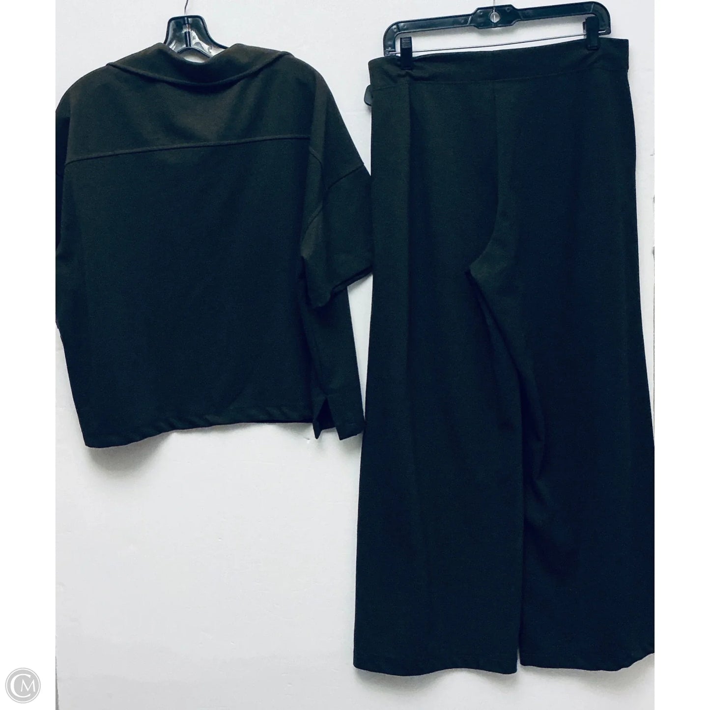 Pants Set 2pc By Max Studio In Green, Size: L