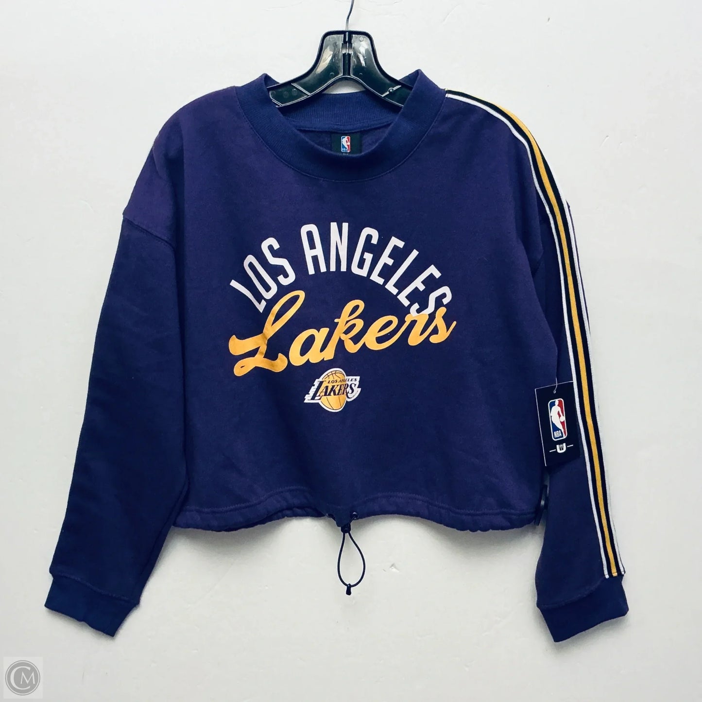 Sweatshirt Crewneck By Clothes Mentor In Purple, Size: L