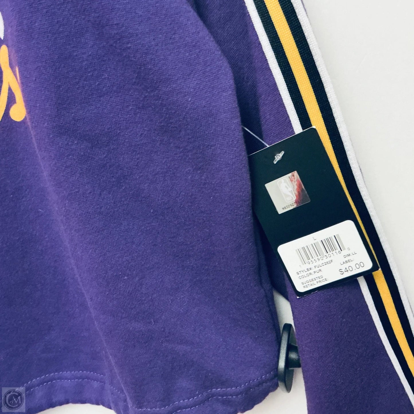 Sweatshirt Crewneck By Clothes Mentor In Purple, Size: L