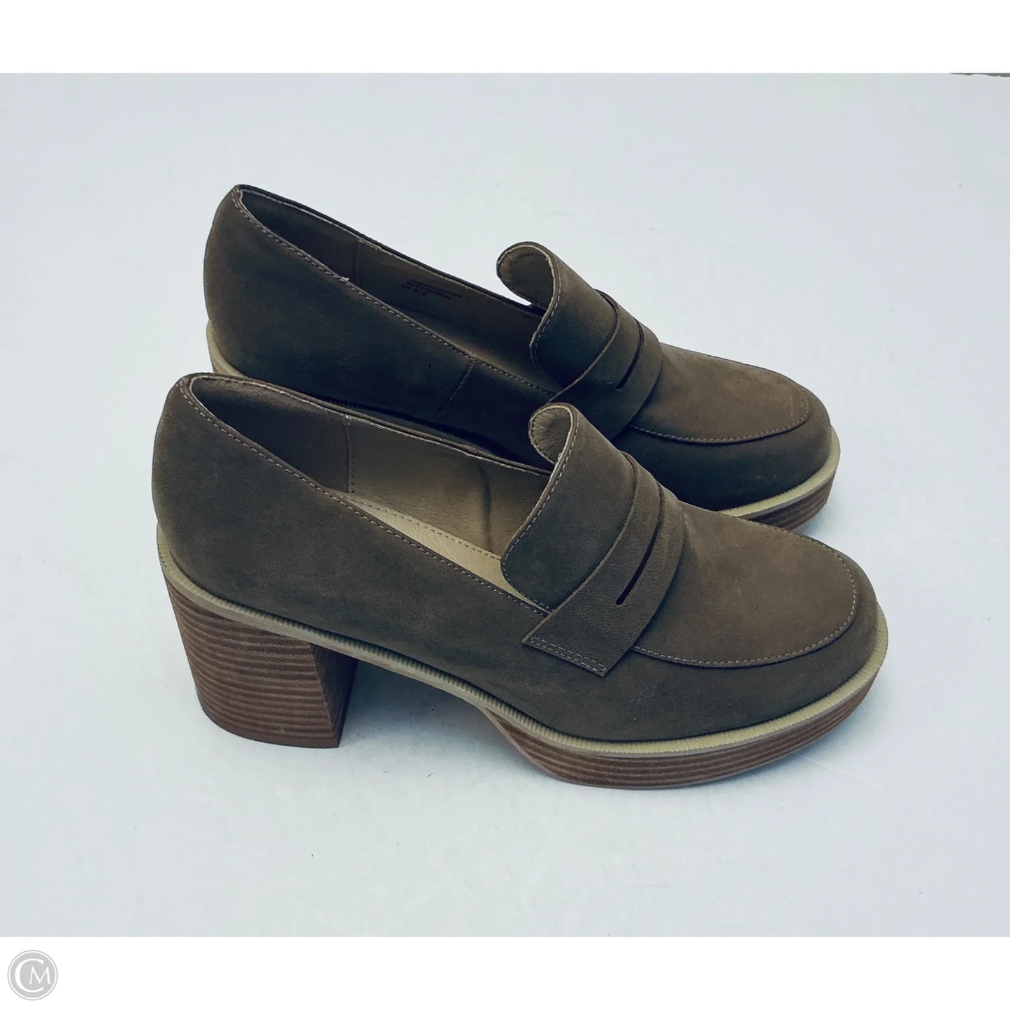 Shoes Heels Block By Oasis Society In Tan, Size: 8.5