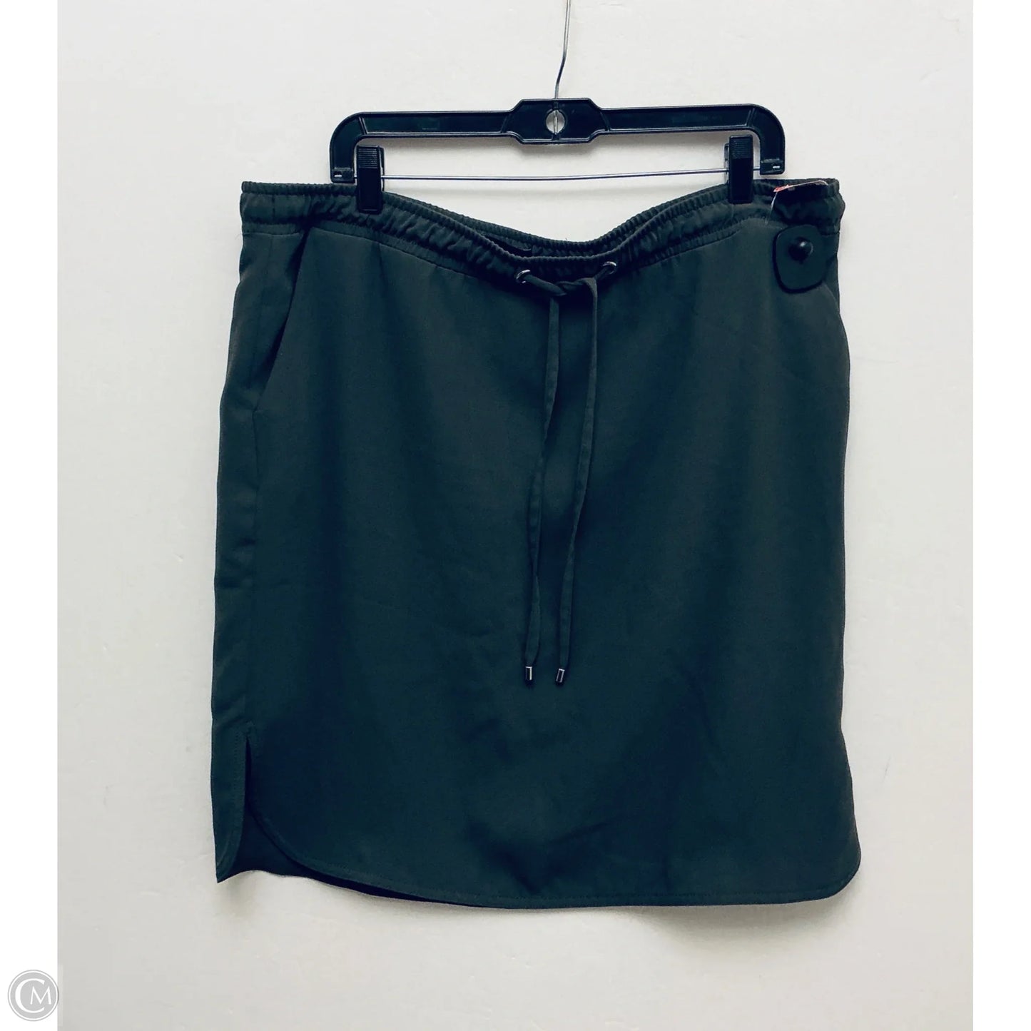 Skirt Mini & Short By Ann Taylor In Green, Size: L