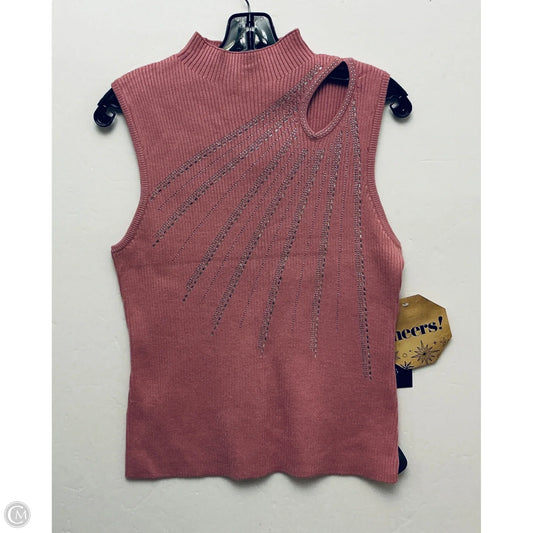 Top Sleeveless By Clothes Mentor In Paisley Print, Size: L