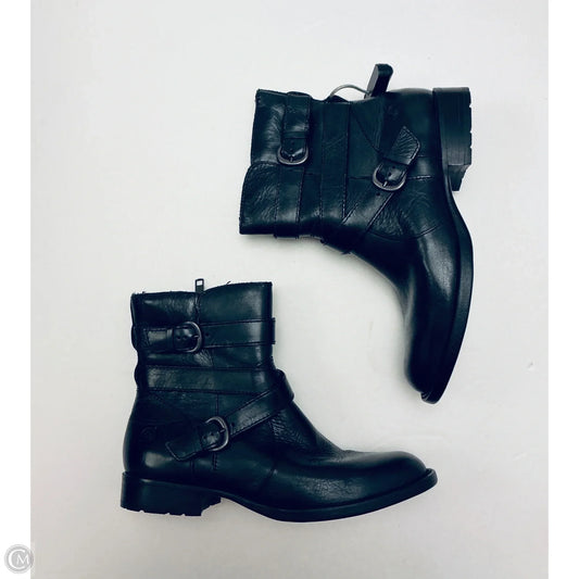 Boots Ankle Flats By Born In Black, Size: 6.5