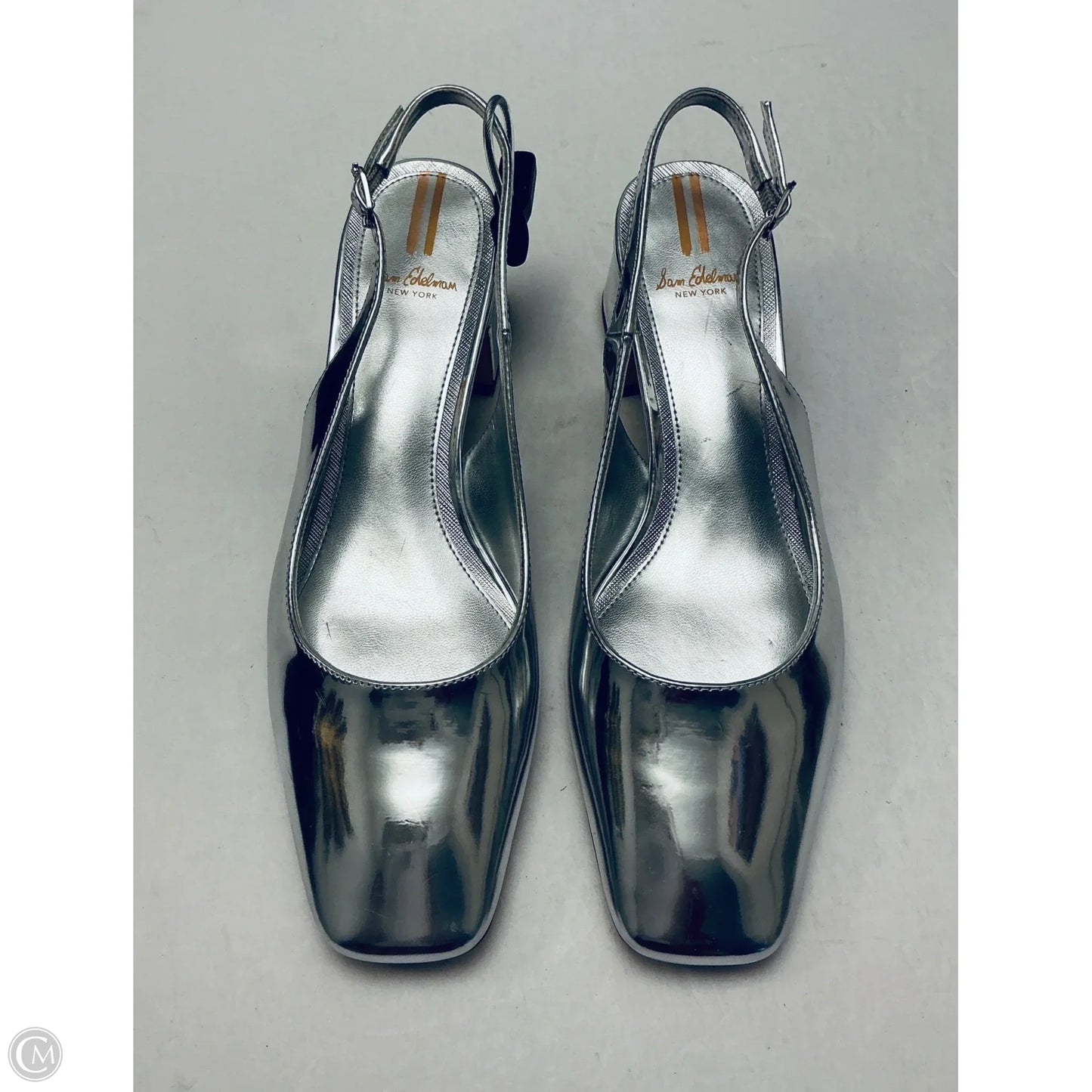 Shoes Heels Block By Sam Edelman In Silver, Size: 9