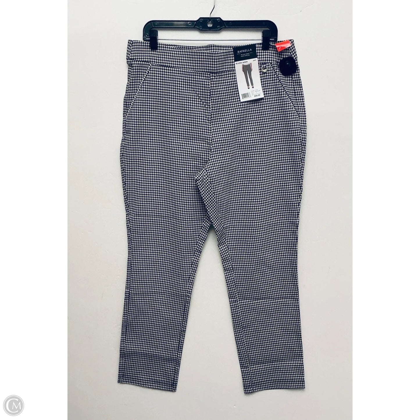 Pants Dress By Rafaella In Plaid Pattern, Size: 16