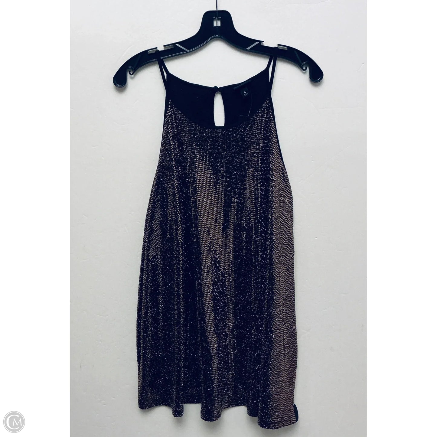 Top Sleeveless By Torrid In Gold, Size: 4x