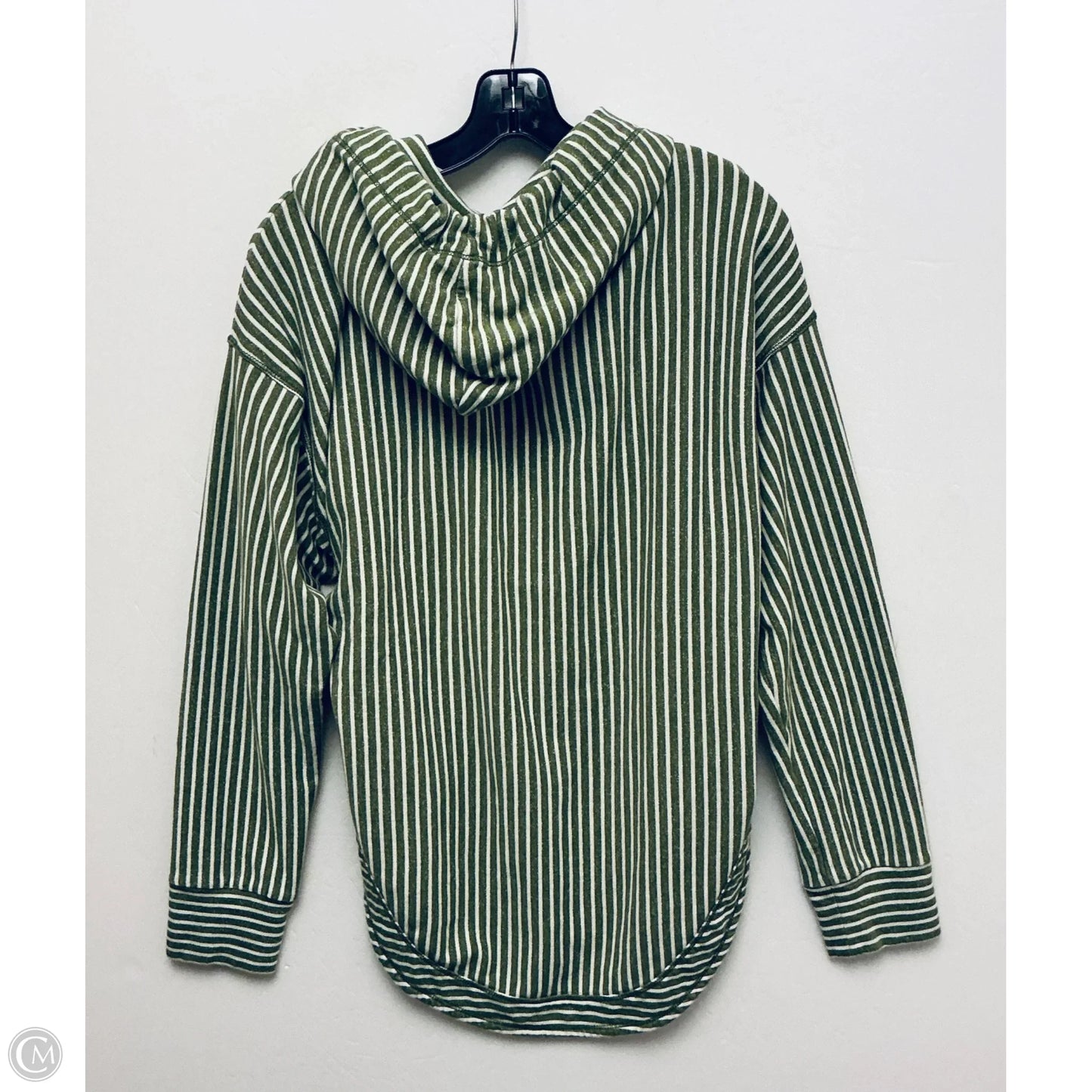 Sweatshirt Hoodie By Pilcro In Green, Size: M