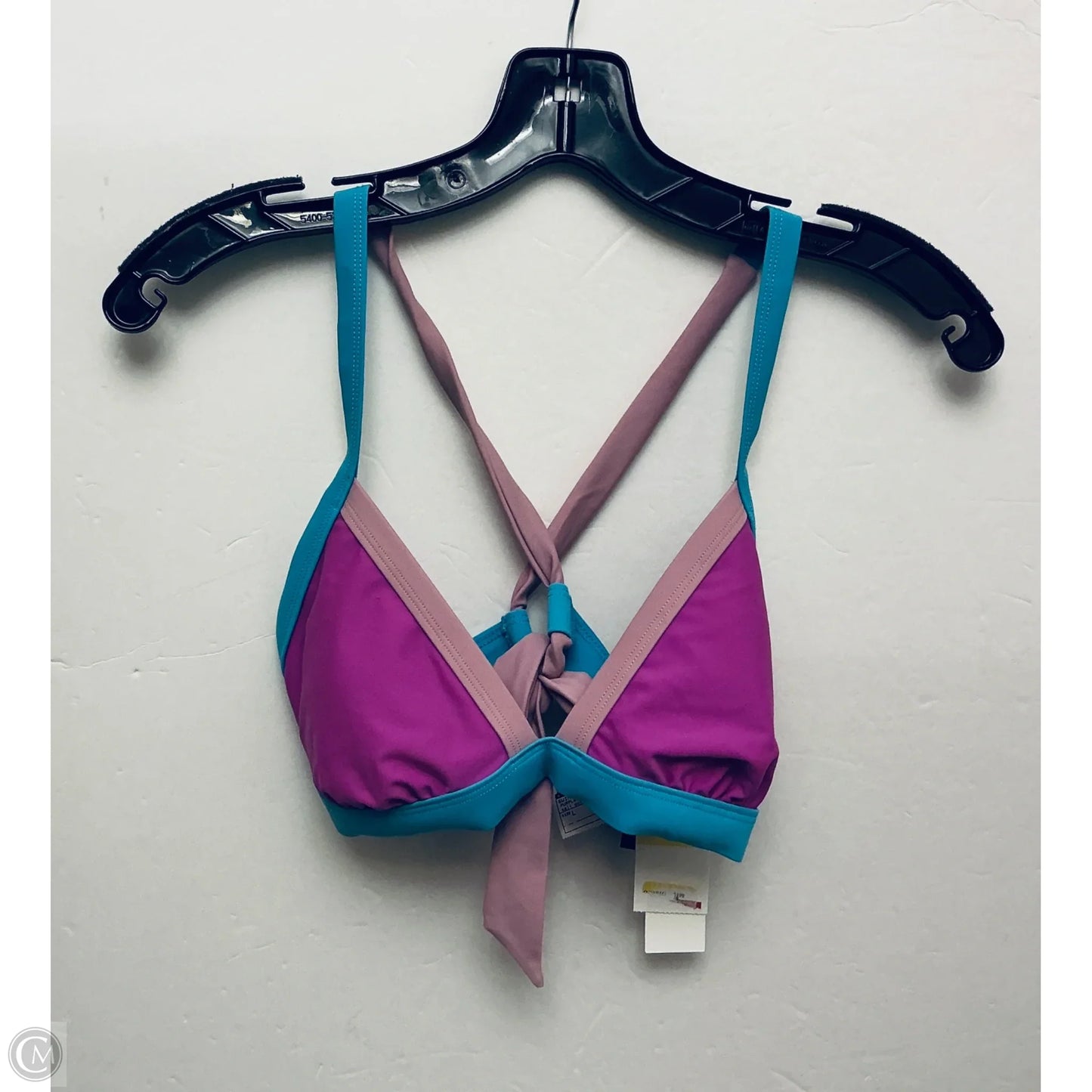 Swimsuit 2pc By Clothes Mentor In Purple, Size: L