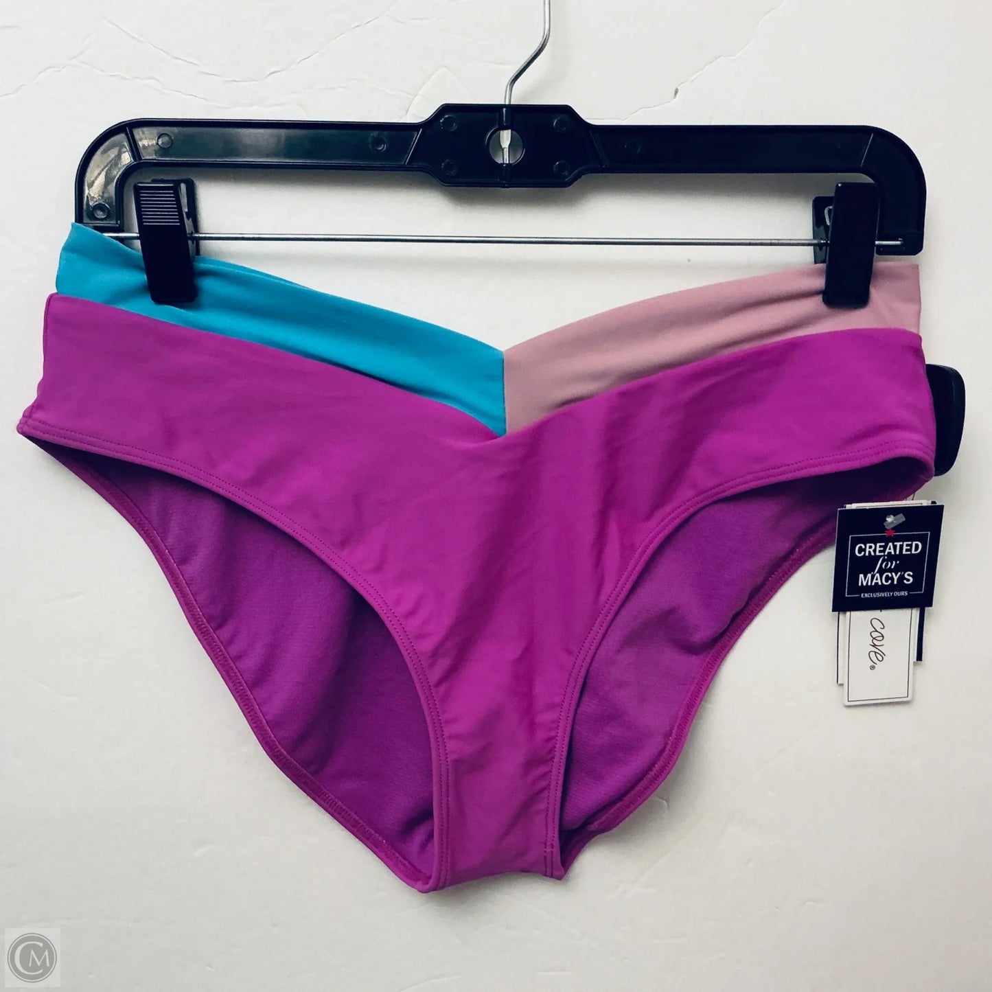 Swimsuit 2pc By Clothes Mentor In Purple, Size: L