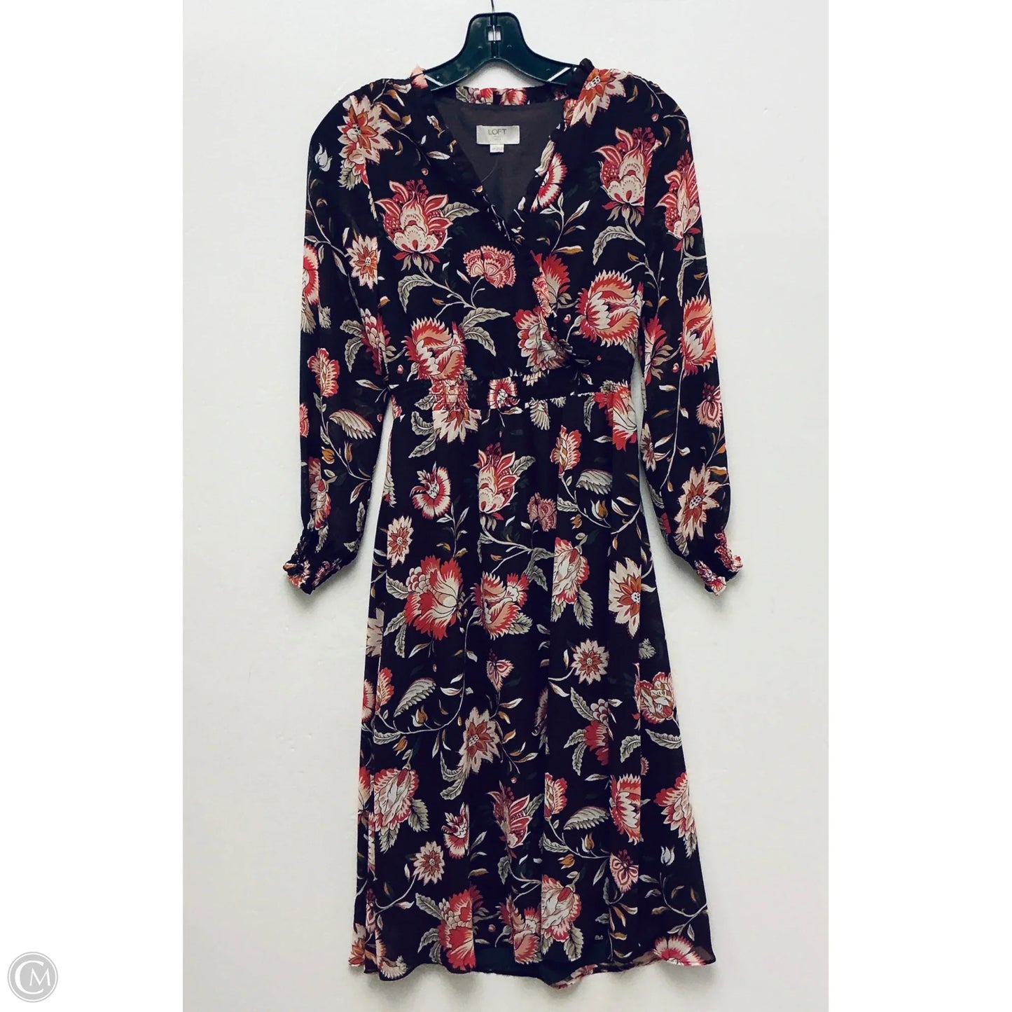Dress Casual Maxi By Loft In Maroon, Size: Xsp