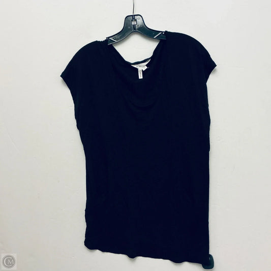 Top Short Sleeve By Bcbg In Black, Size: M