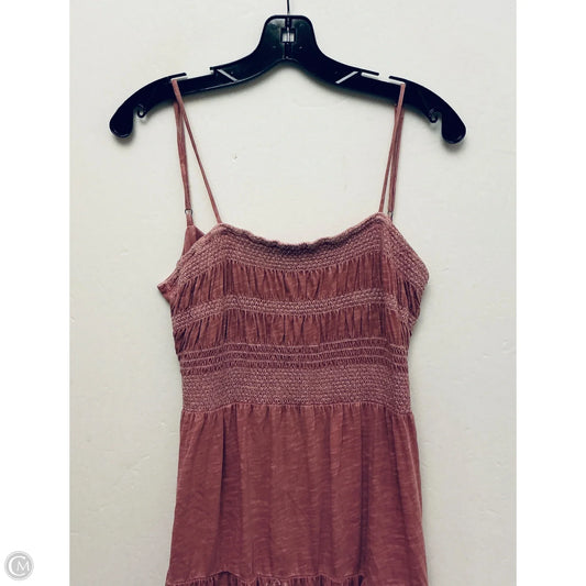 Dress Casual Maxi By Lucky Brand In Pink, Size: M