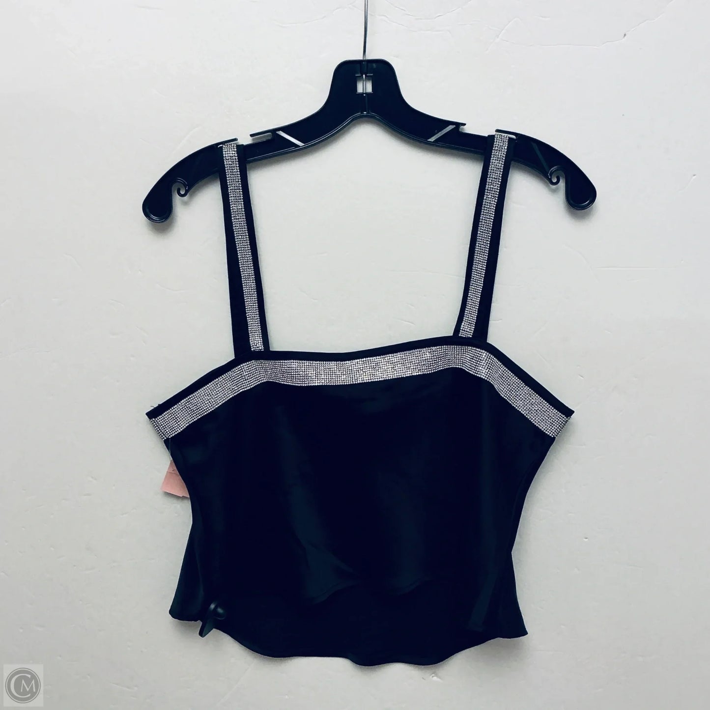 Top Sleeveless By Forever 21 In Black, Size: L