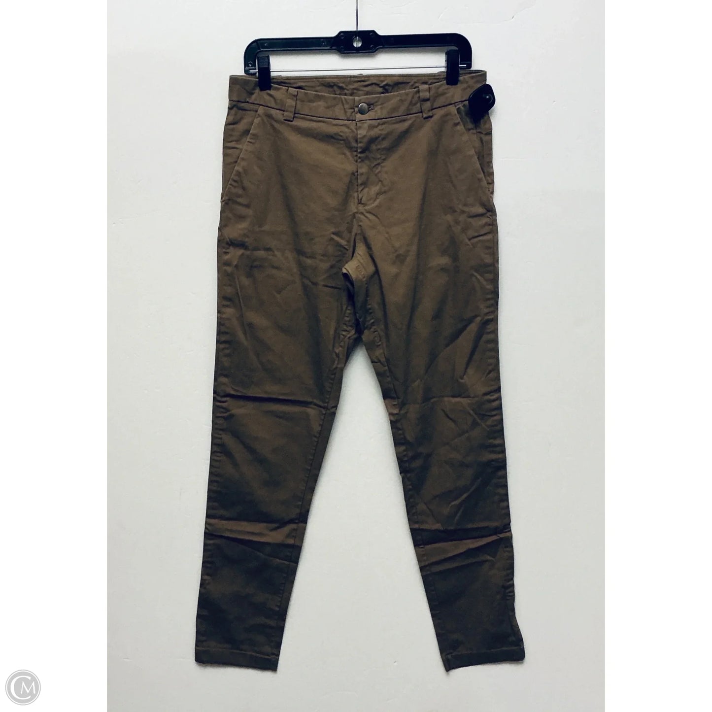 Pants Cropped By Lululemon In Tan, Size: M