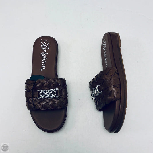 Sandals Flats By Brighton In Brown, Size: 9