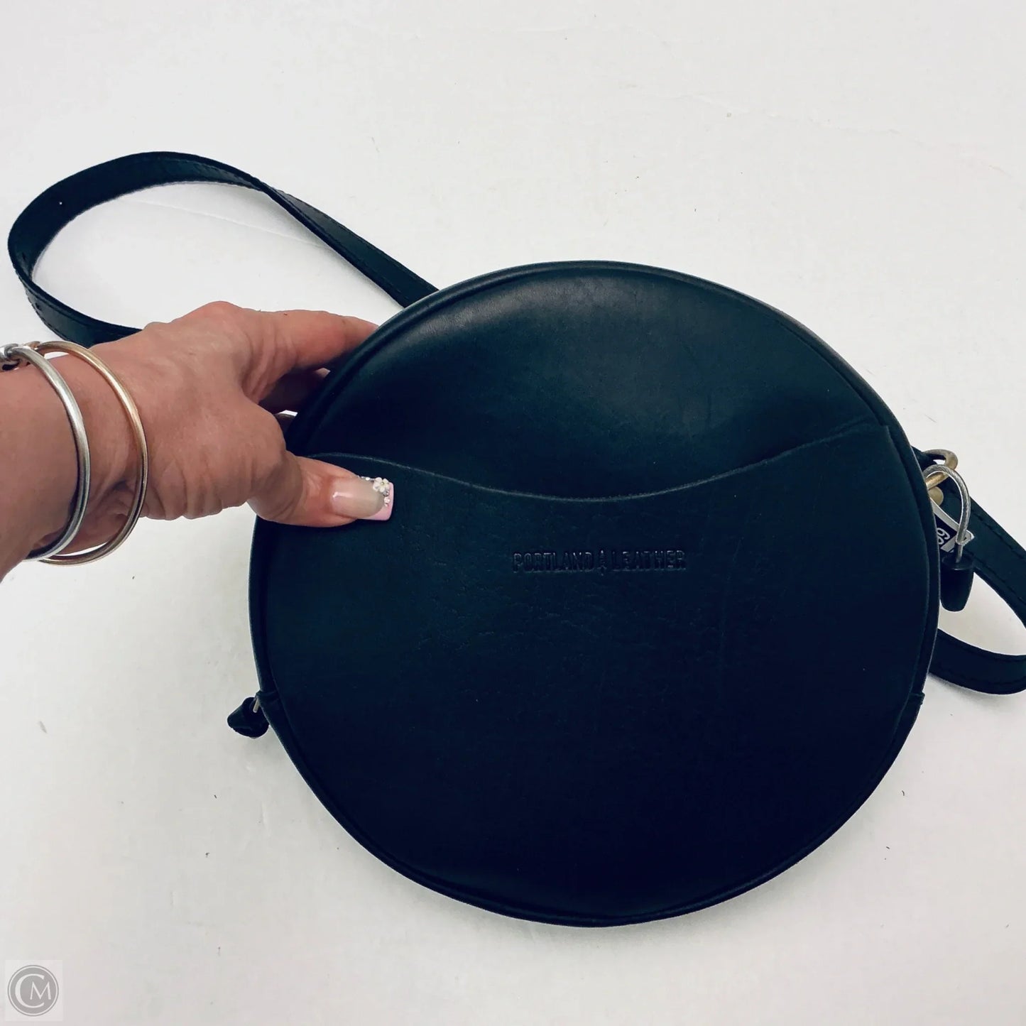 Crossbody Leather By Portland Leather, Size: Medium