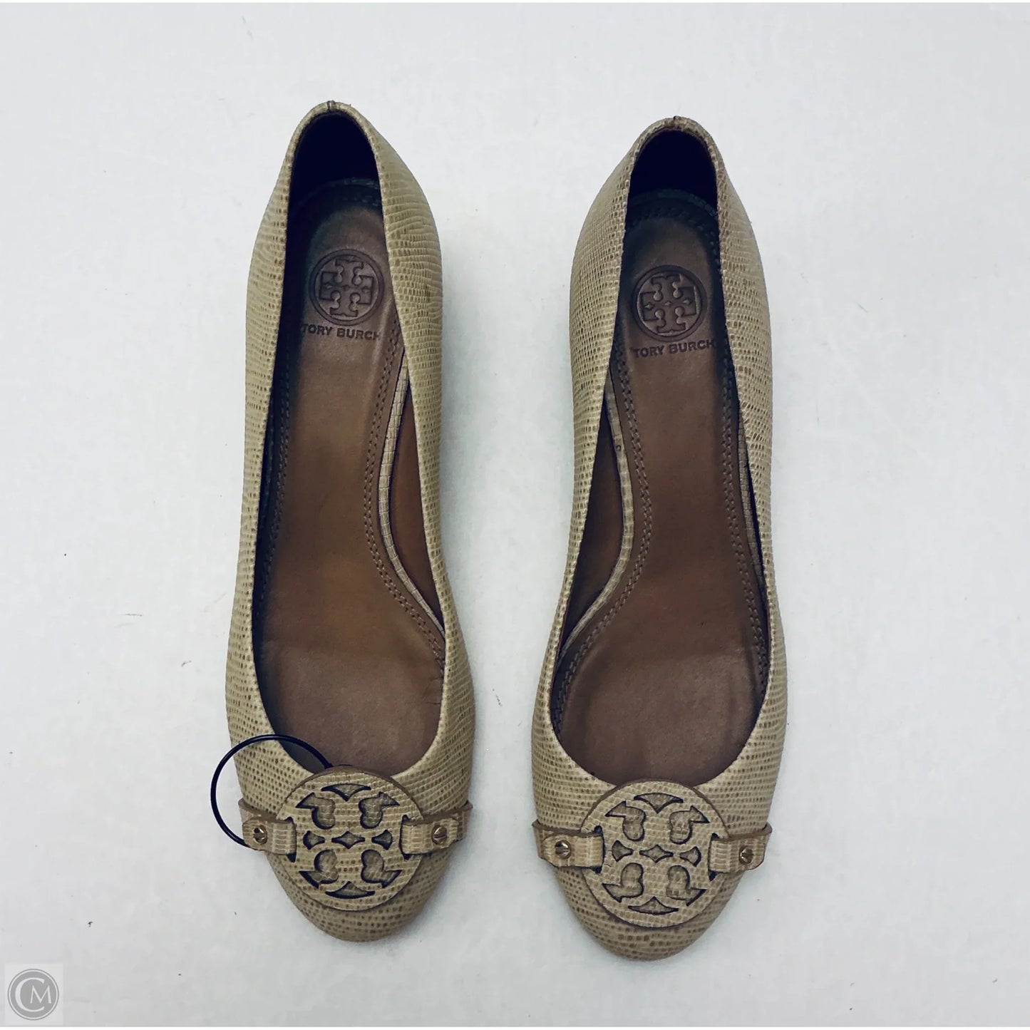 Shoes Designer By Tory Burch In Tan, Size: 9