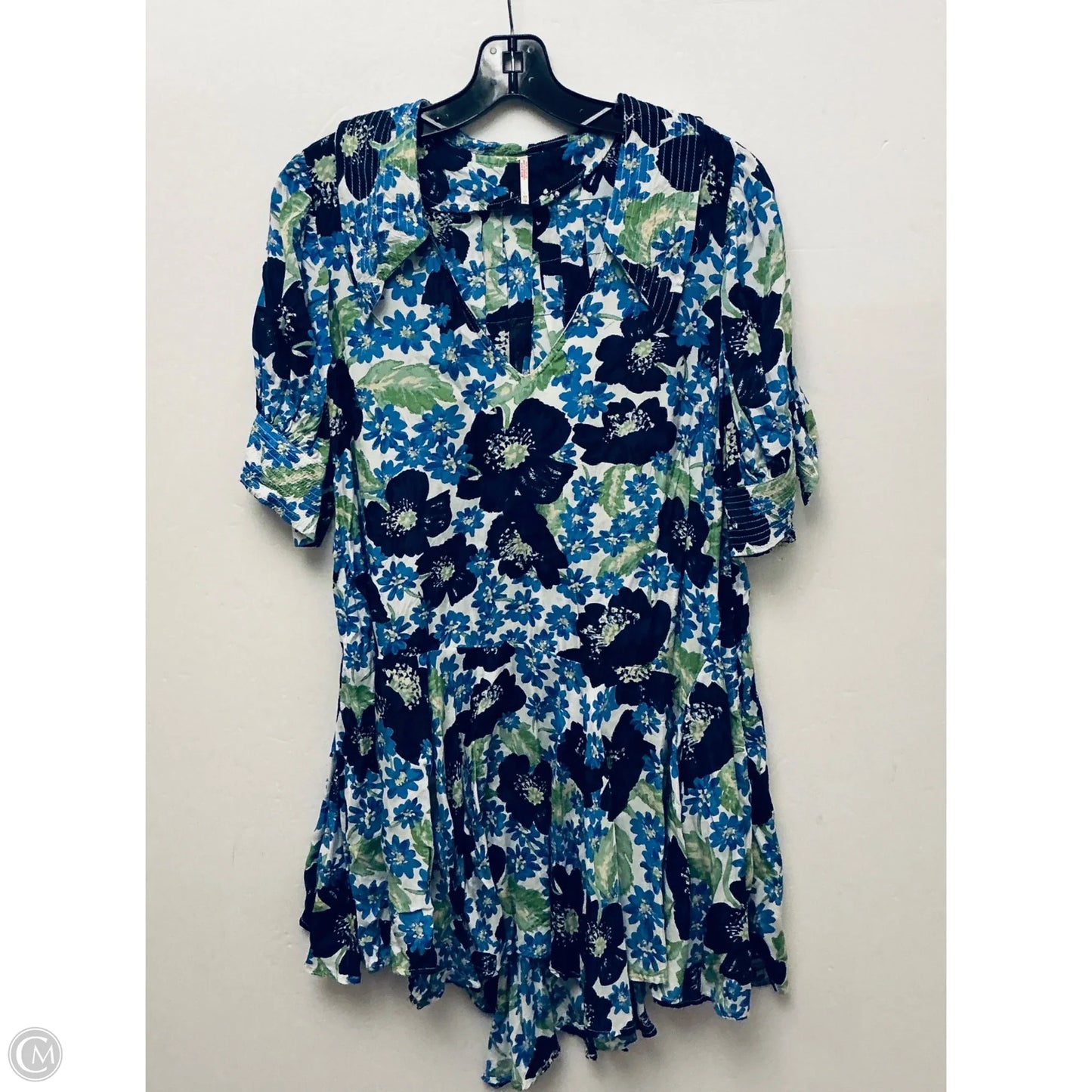 Dress Casual Short By Free People In Floral Print, Size: Xs