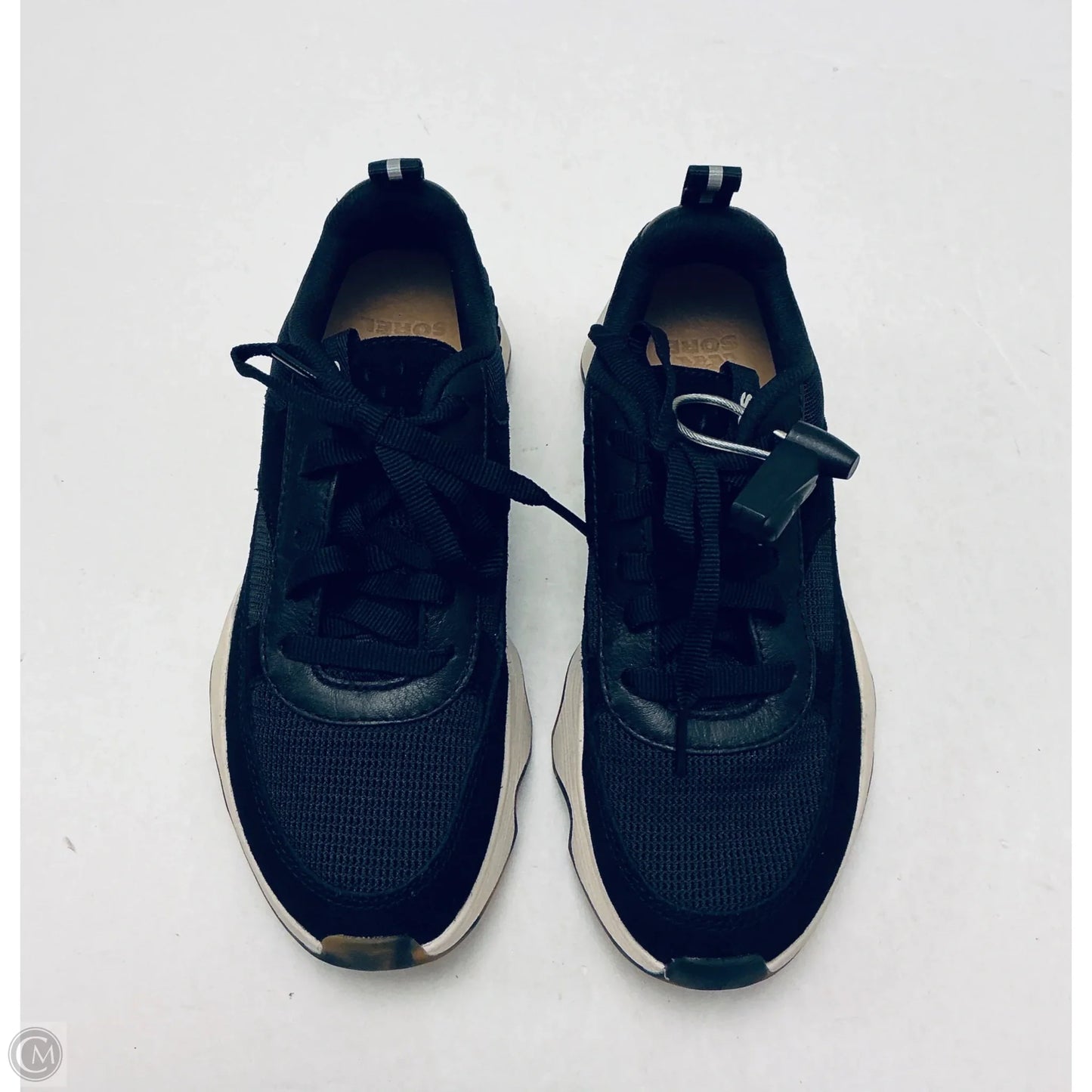 Shoes Sneakers By Sorel In Black, Size: 6