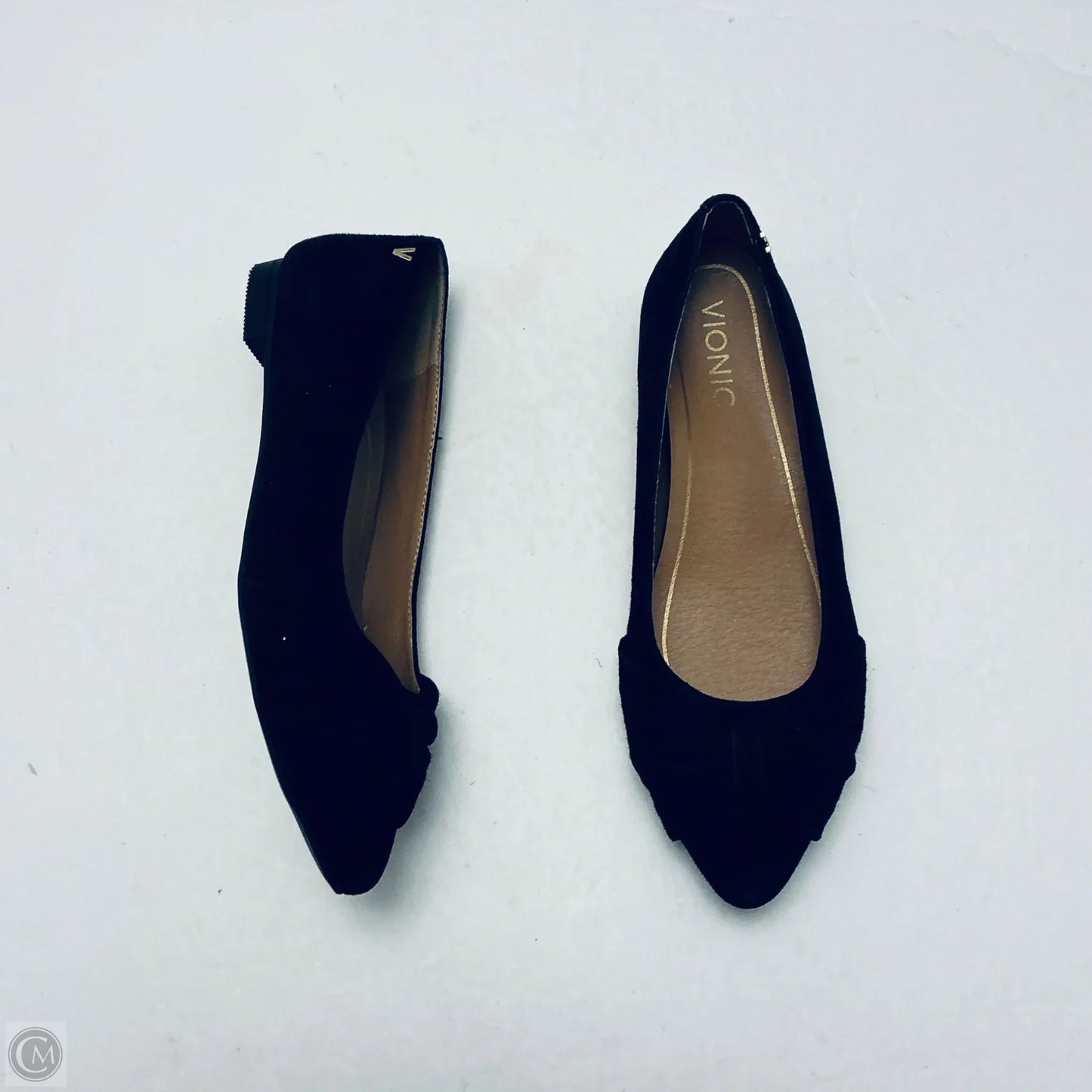 Shoes Flats By Vionic In Black, Size: 6