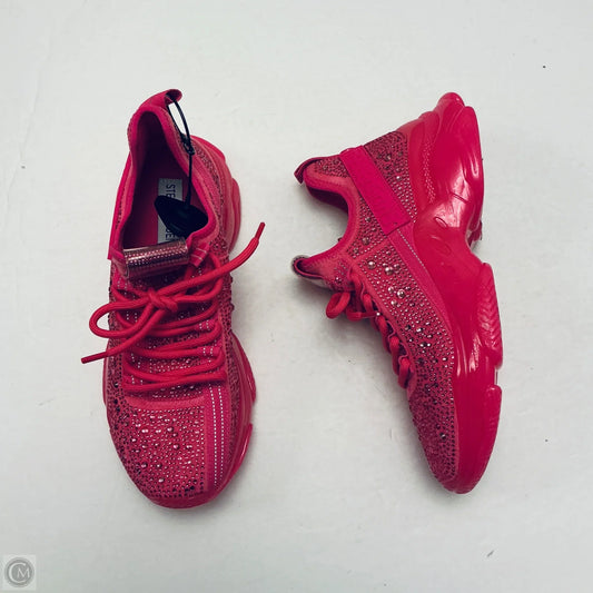 Shoes Sneakers By Steve Madden In Pink, Size: 8