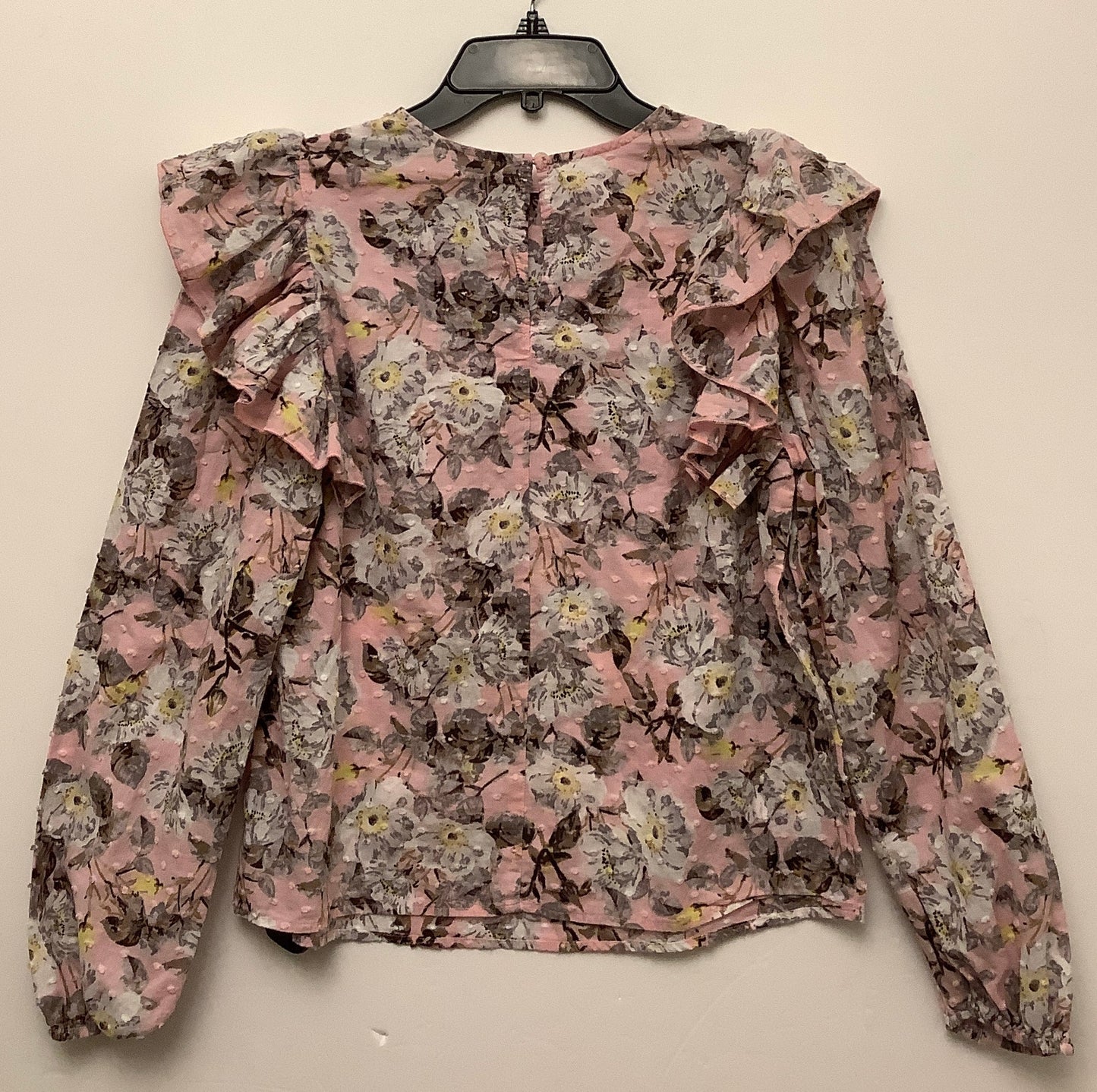 Top Long Sleeve By Clothes Mentor In Pink, Size: S