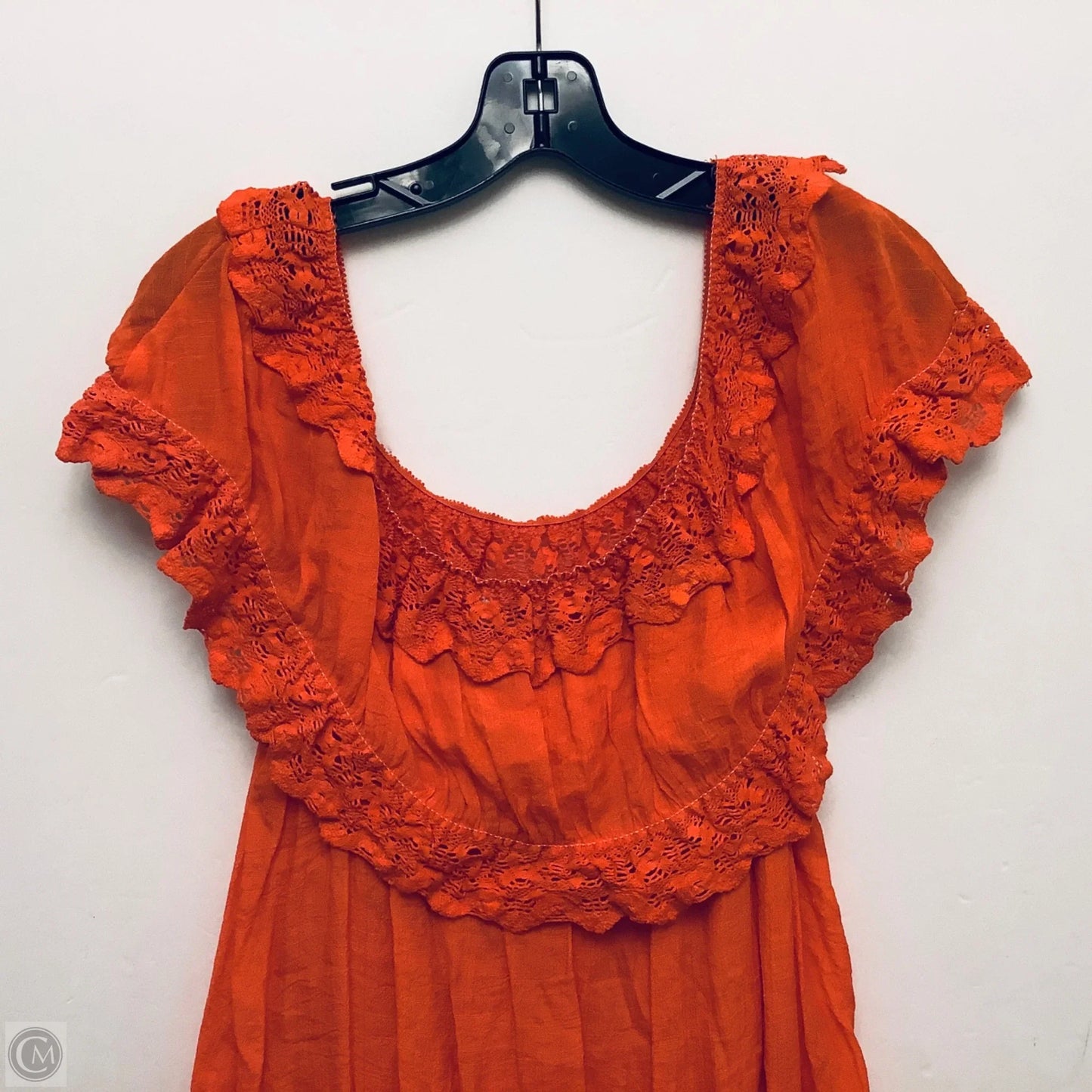 Dress Casual Short By Umgee In Orange, Size: M