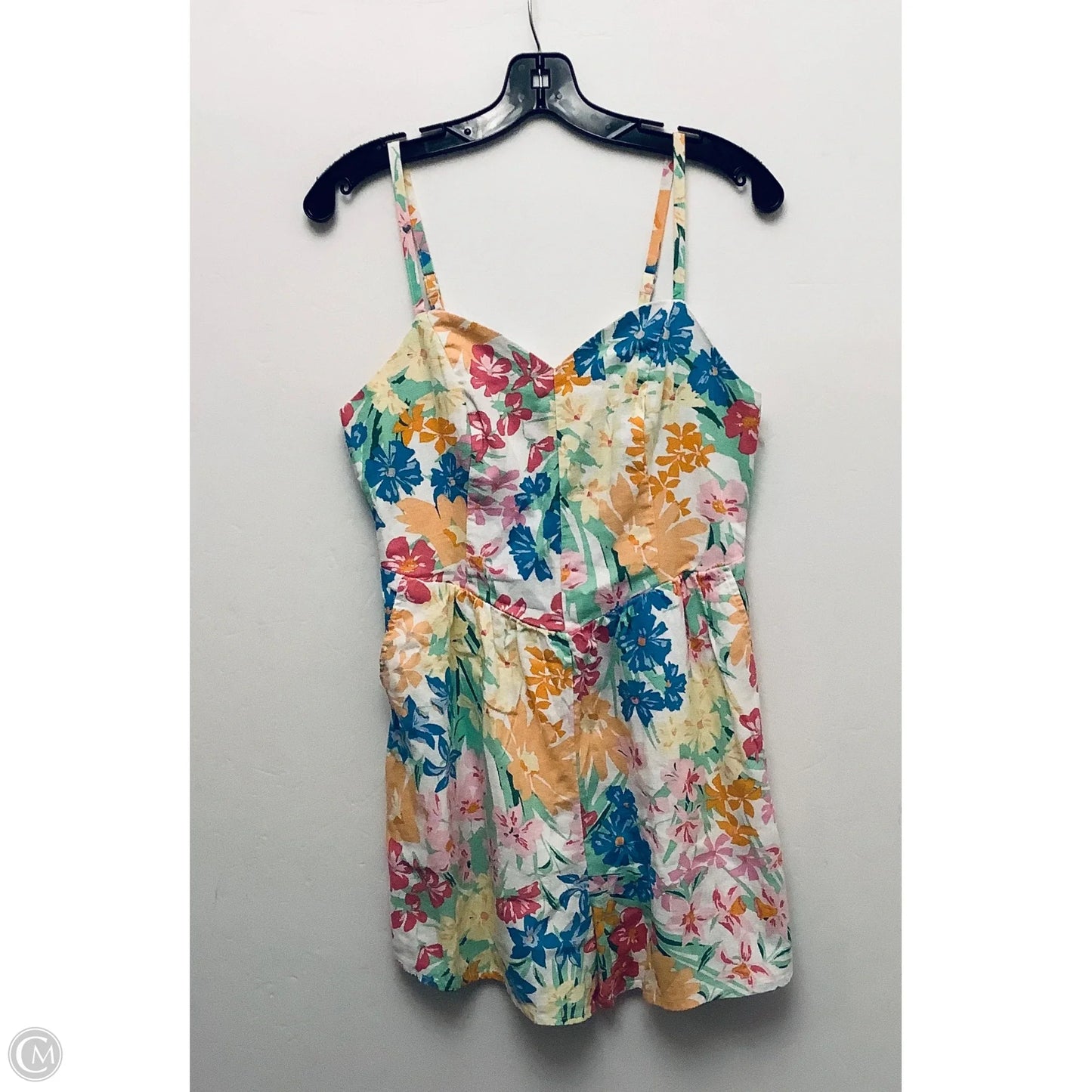Romper By Old Navy In Floral Print, Size: M