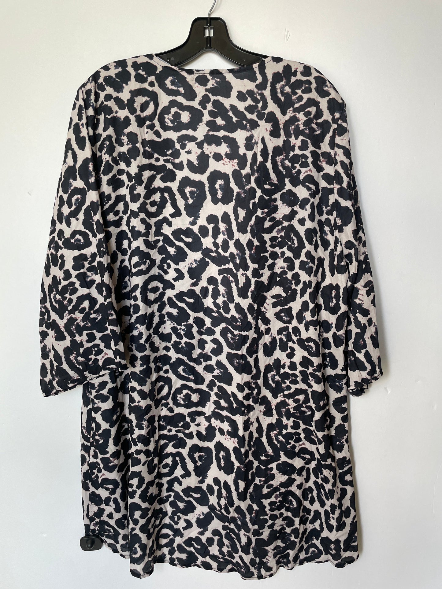 Animal Print Kimono Shein