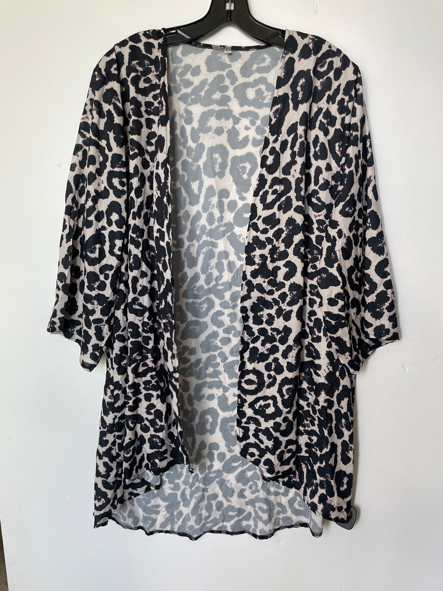 Animal Print Kimono Shein