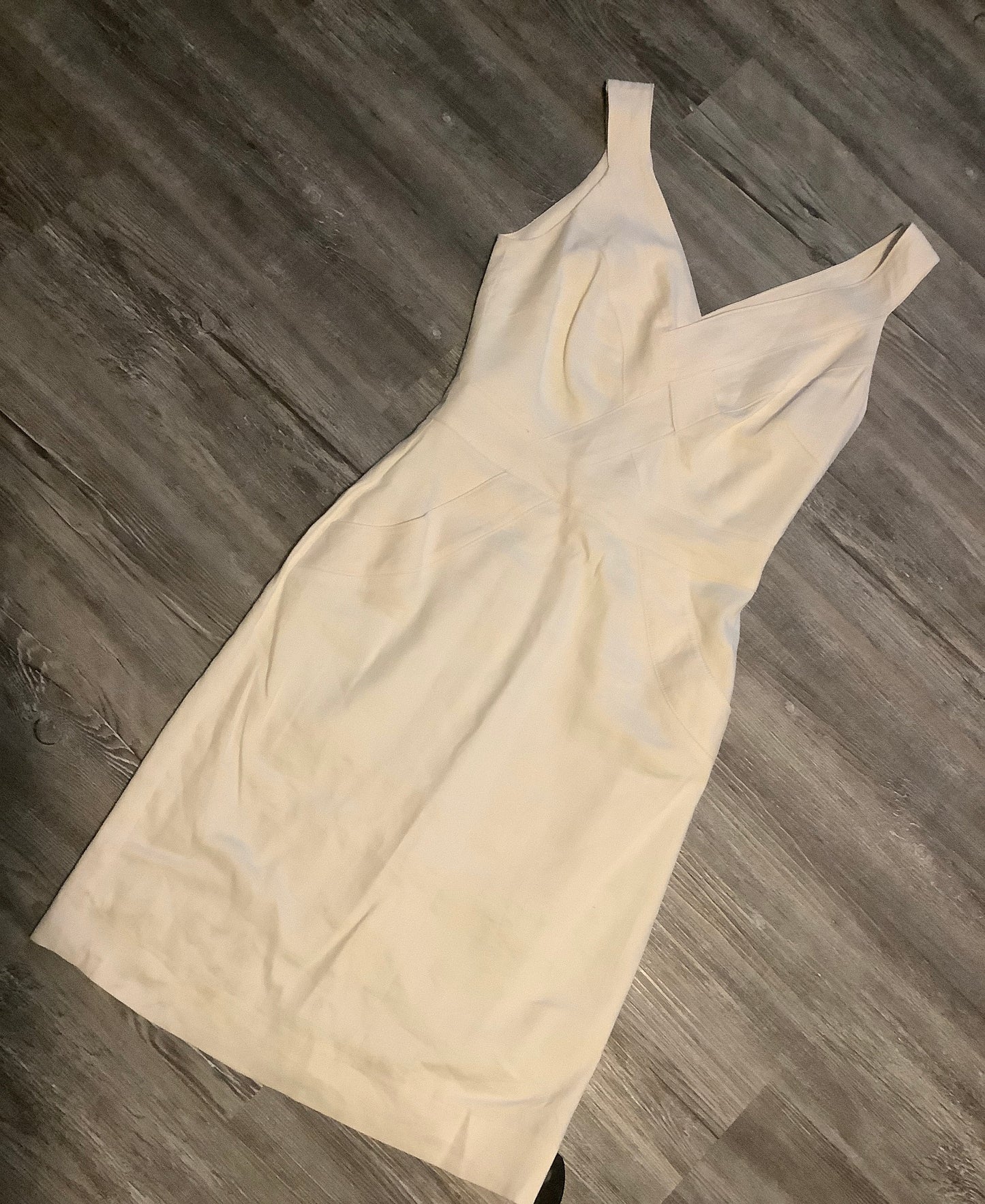 White Dress Casual Midi Milly, Size 6