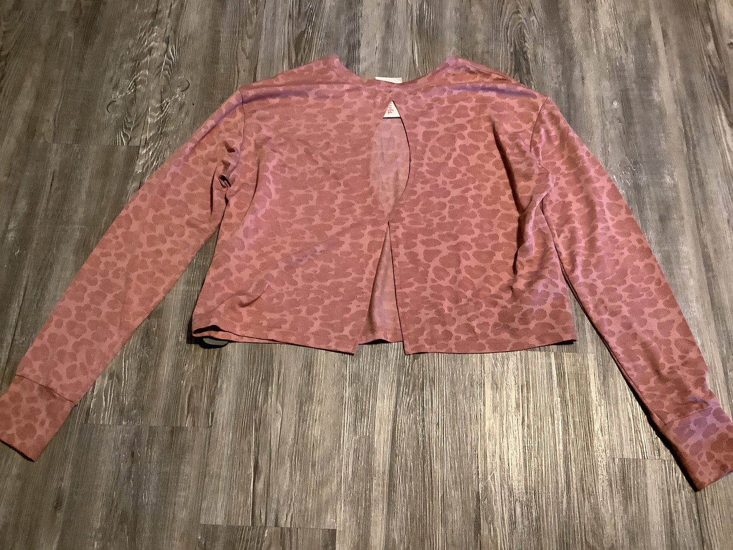 Athletic Top Long Sleeve Crewneck By Clothes Mentor In Pink, Size: L