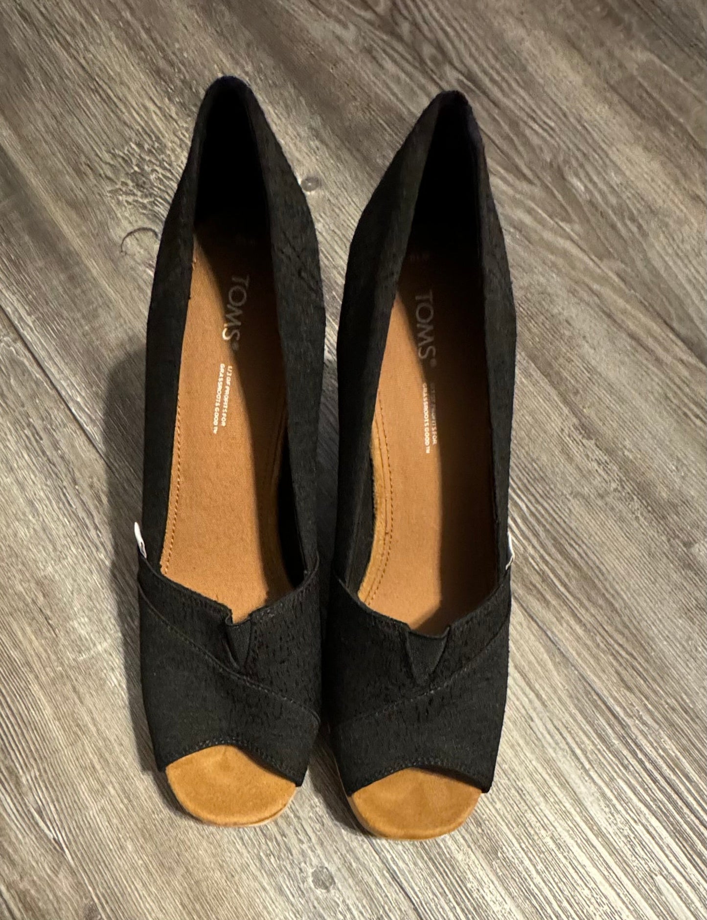 Shoes Heels Wedge By Toms  Size: 10