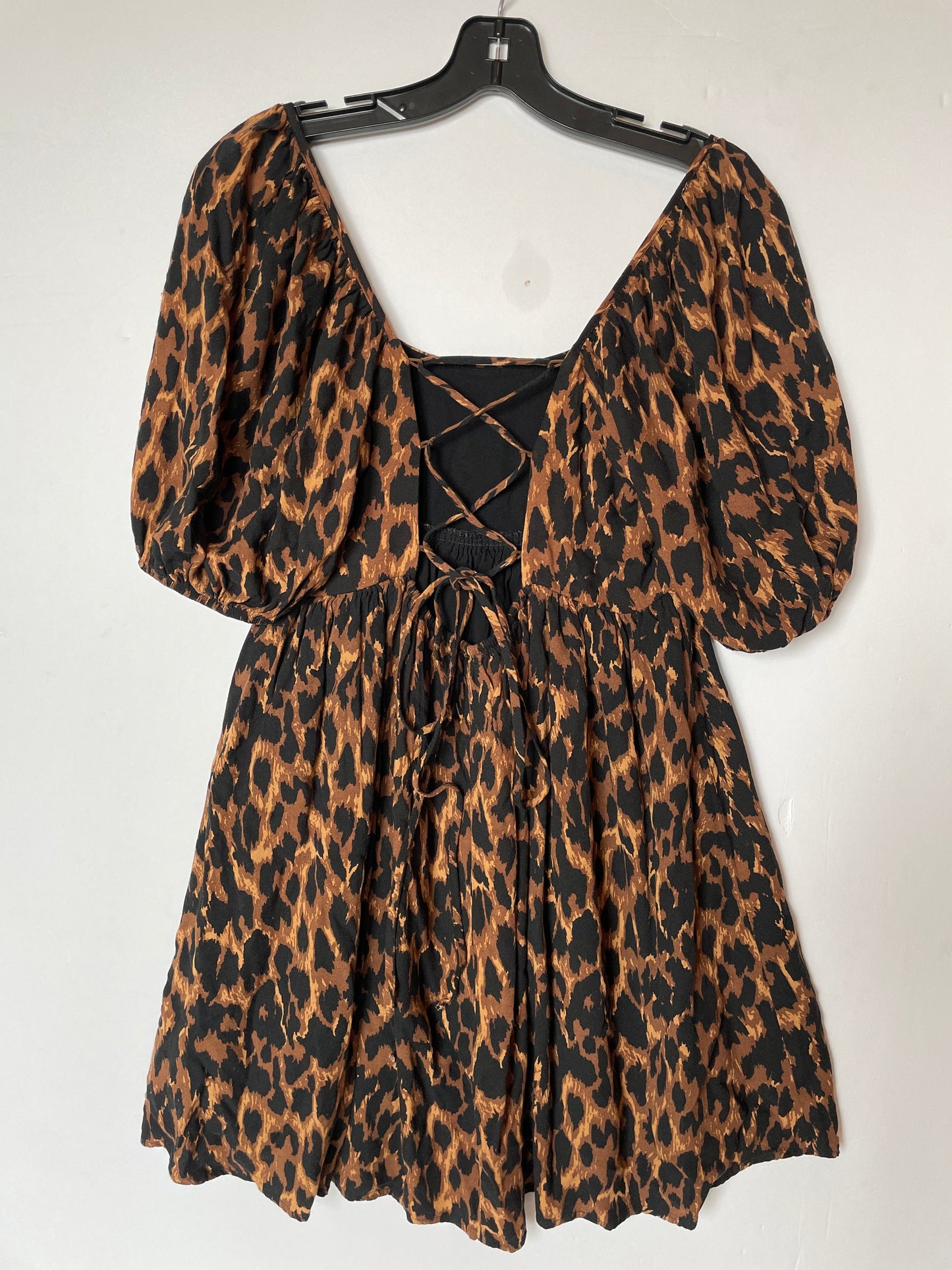 Animal Print Dress Casual Short By Together, Size S