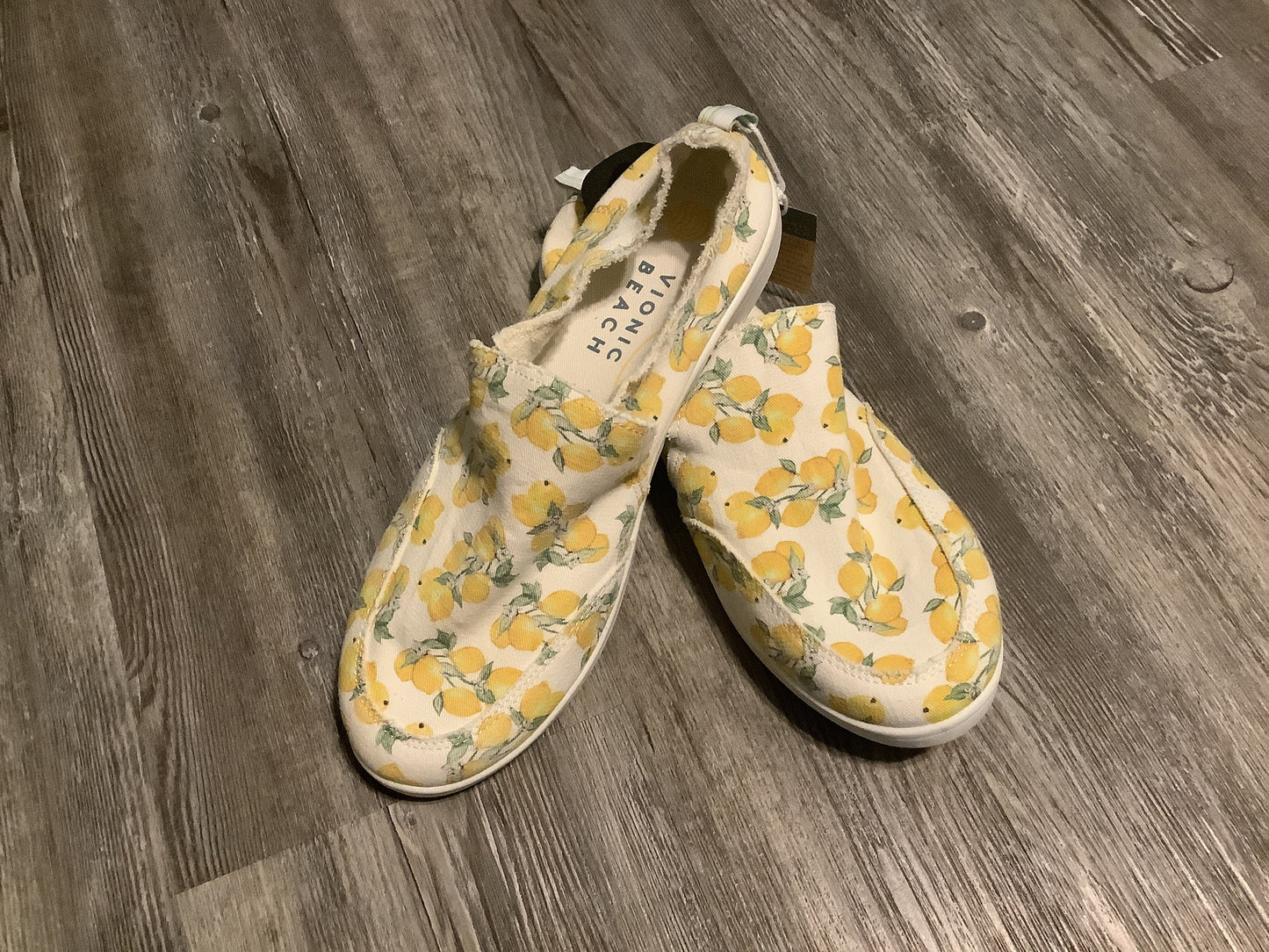 Yellow Shoes Athletic Vionic, Size 10