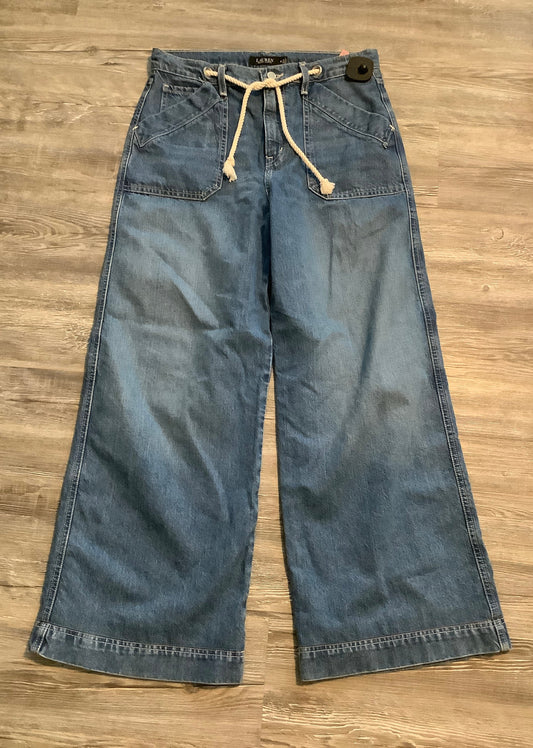 Blue Jeans Wide Leg Ralph Lauren, Size 10