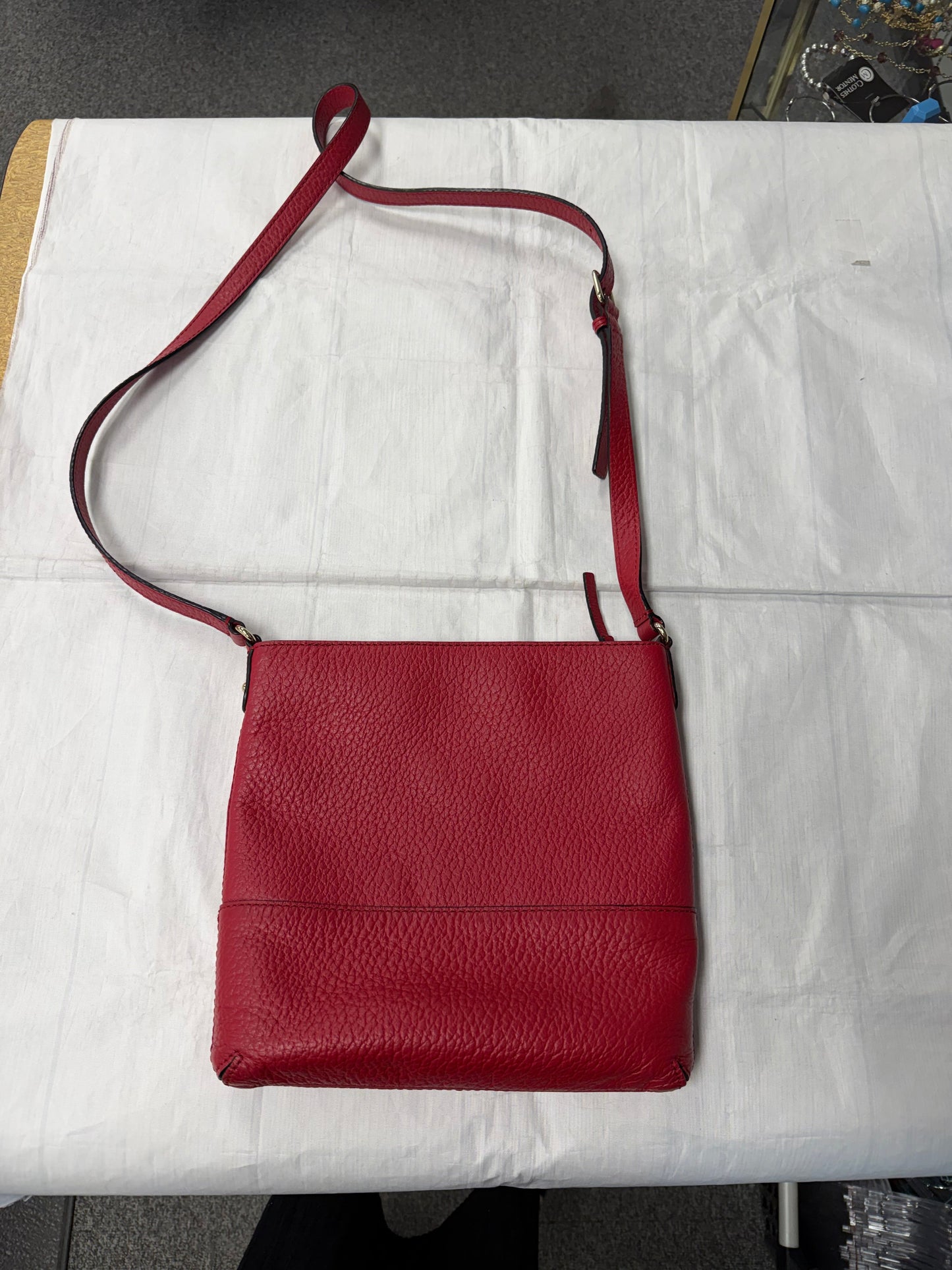 Crossbody Designer By Kate Spade In Red, Size:Medium