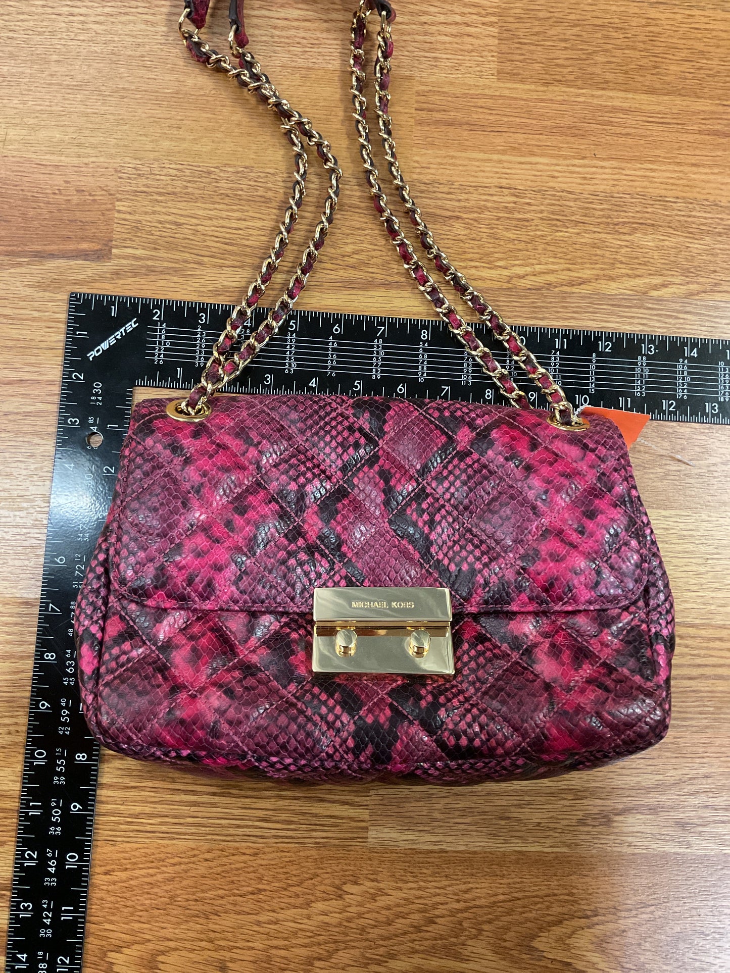 Crossbody Designer By Michael Kors, Size: Medium