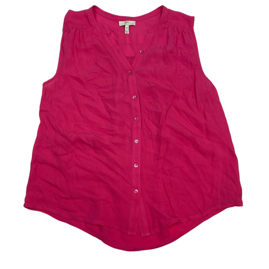 Top Sleeveless By Joie In Pink, Size:Xs