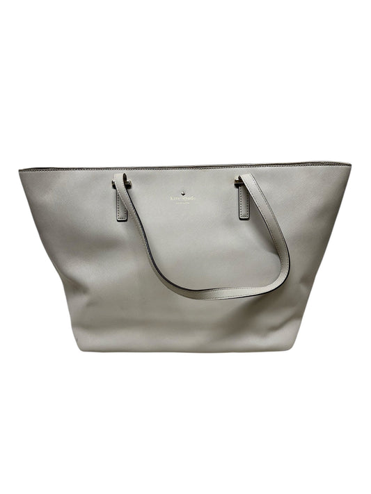 Handbag Designer By Kate Spade In Beige, Size:Large