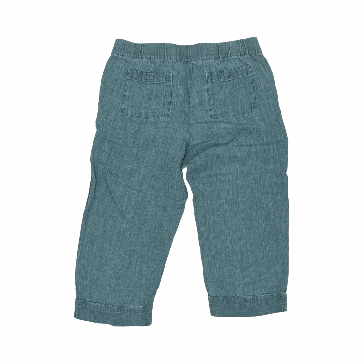 Pants Linen By Pure Jill In Green, Size:Mp